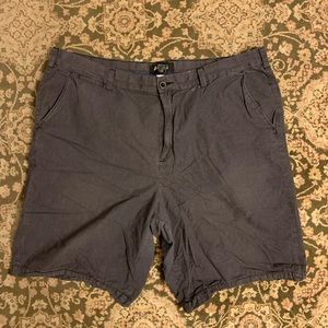 Apt. 9 Men's Charcoal Gray Striped Shorts 42 Waist